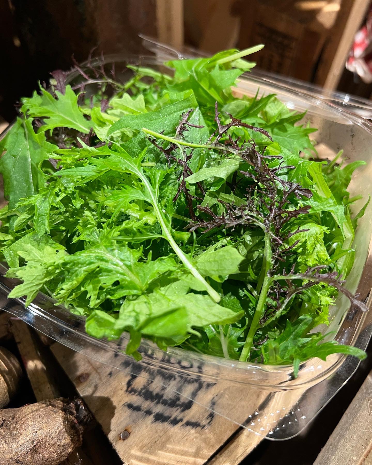 Asian Leaves Mixed 150g Cork Rooftop Farm